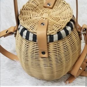 Zara Raffia Wicker Tote